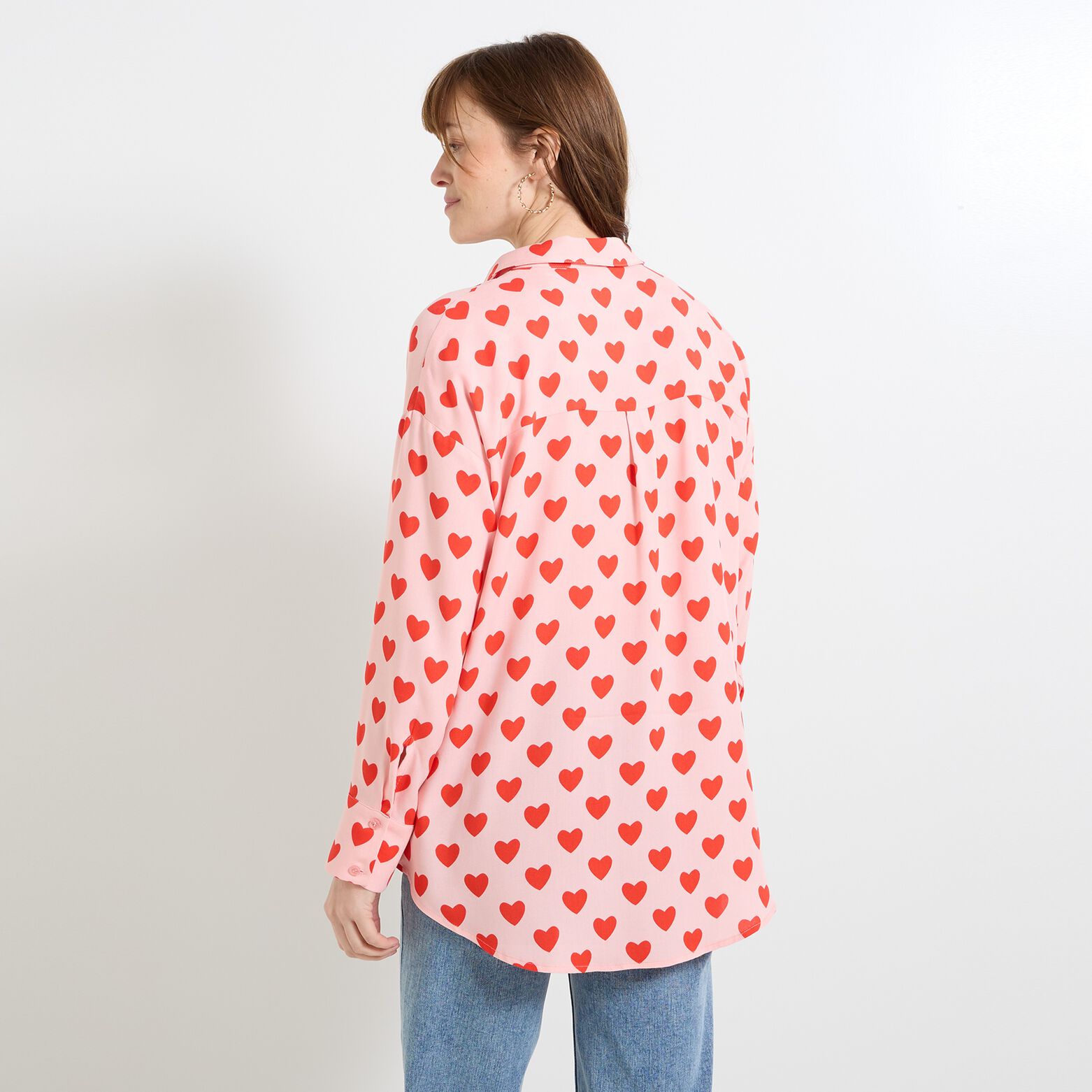 Chemise à motifs femme