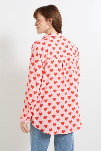 Chemise à motifs femme
