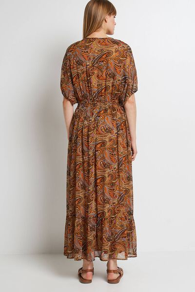 Robe longue en voile femme