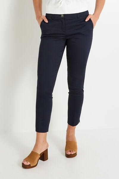 Pantalon tall raccourci femme