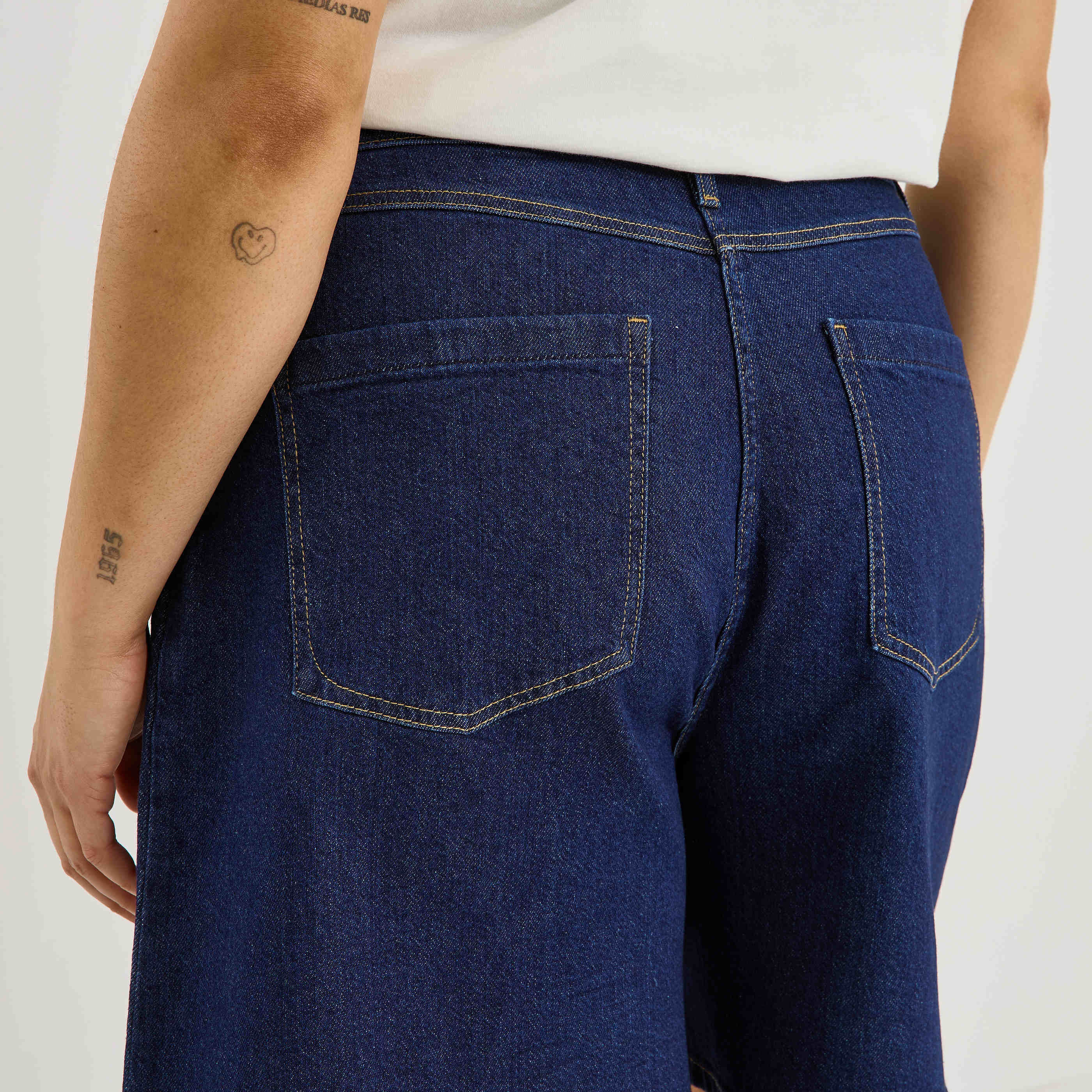 Short &eacute;vas&eacute; taille haute femme