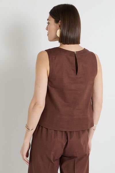Top sans manches femme