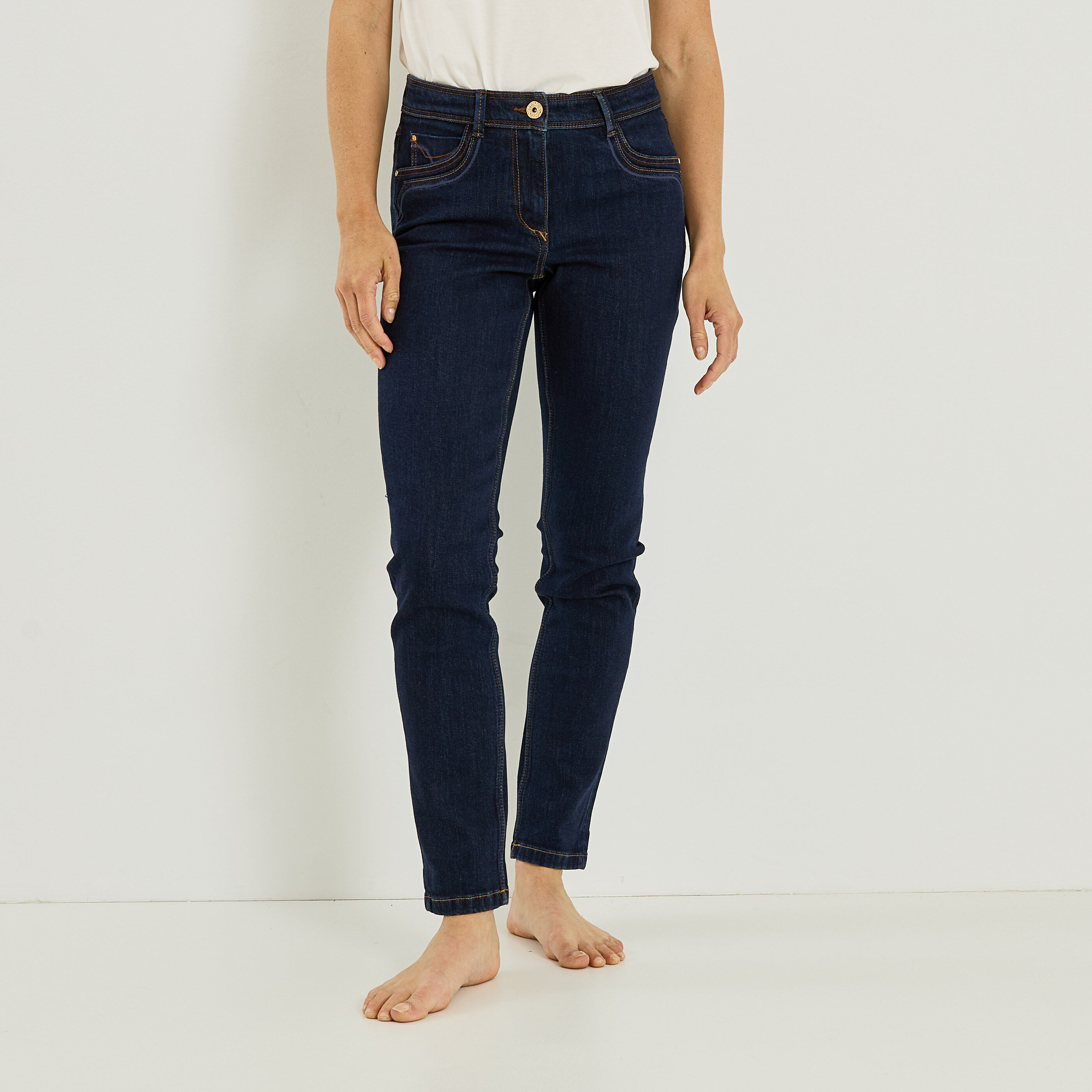Jean slim raccourci TOKYO R01 femme