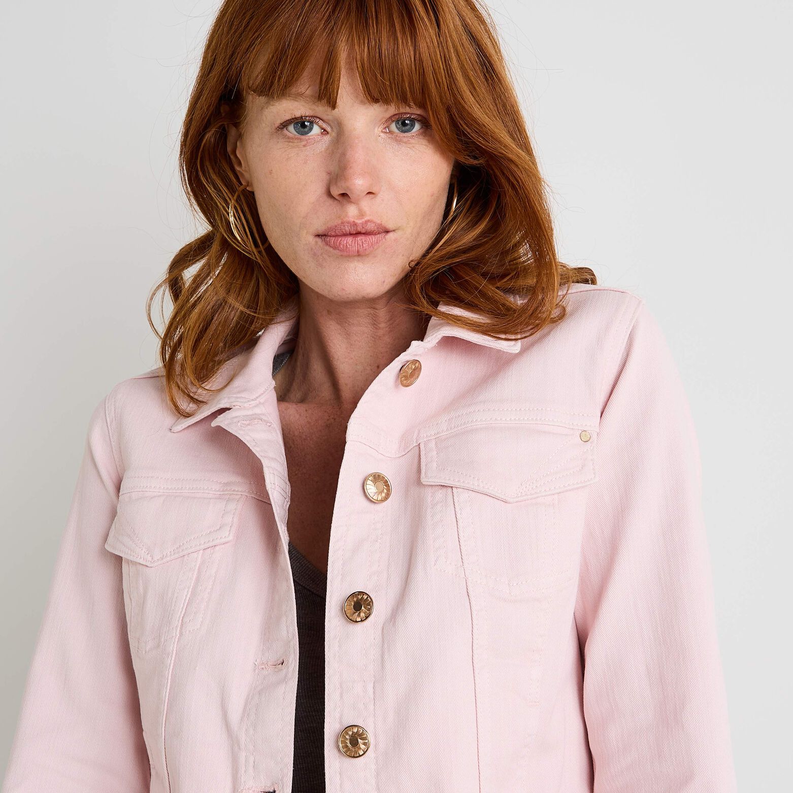 Veste en jean femme