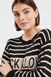 Pull lurex rayé rock