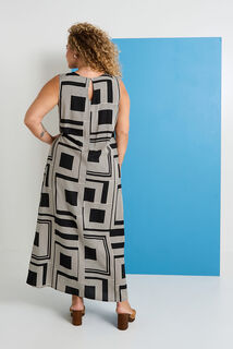 Robe longue été imprimée