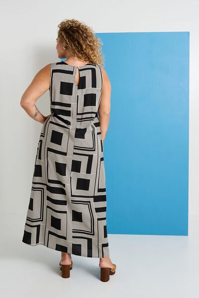 Robe longue été imprimée