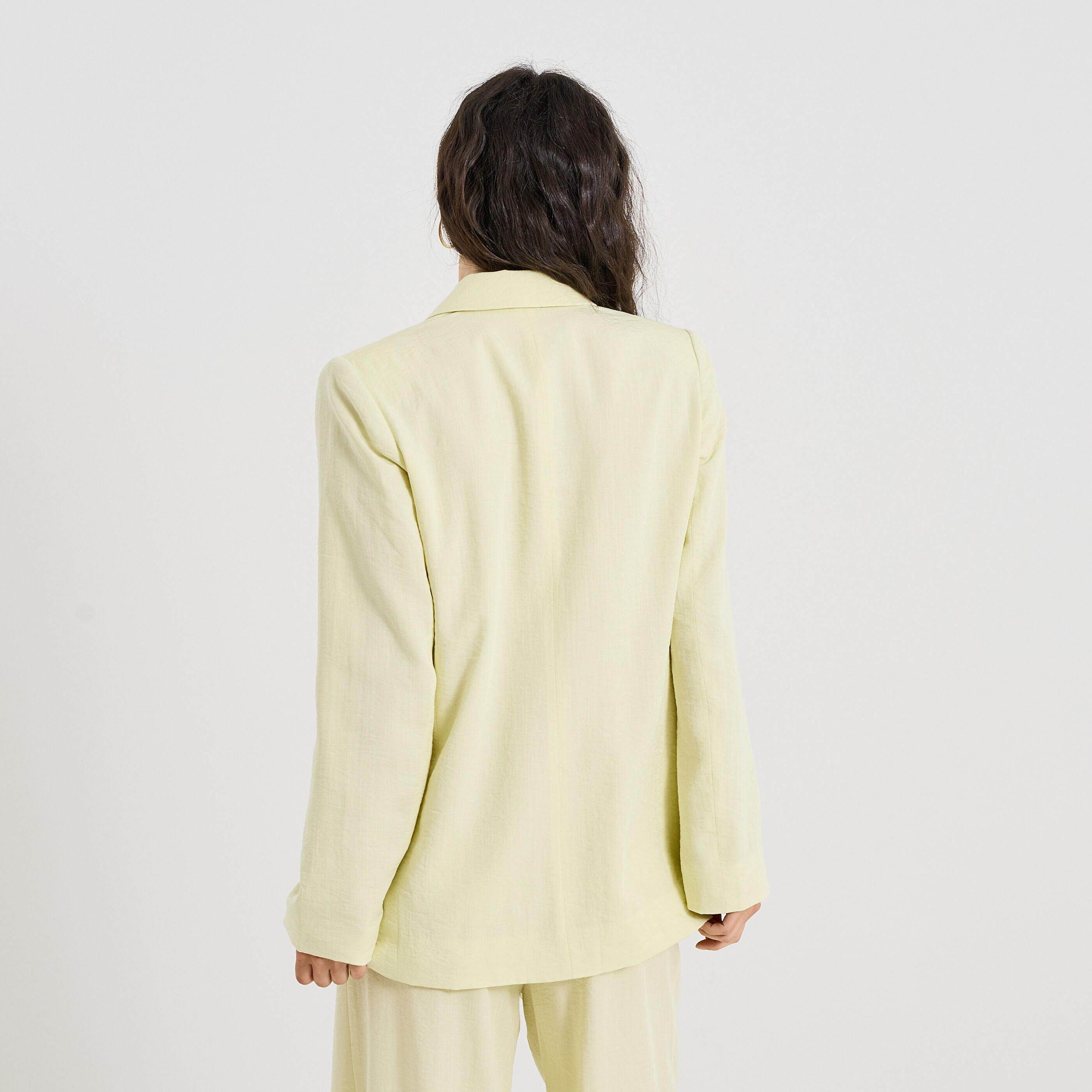 Blazer oversize double boutonnage femme