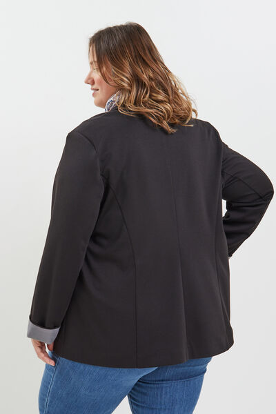 Veste tailleur en maille femme