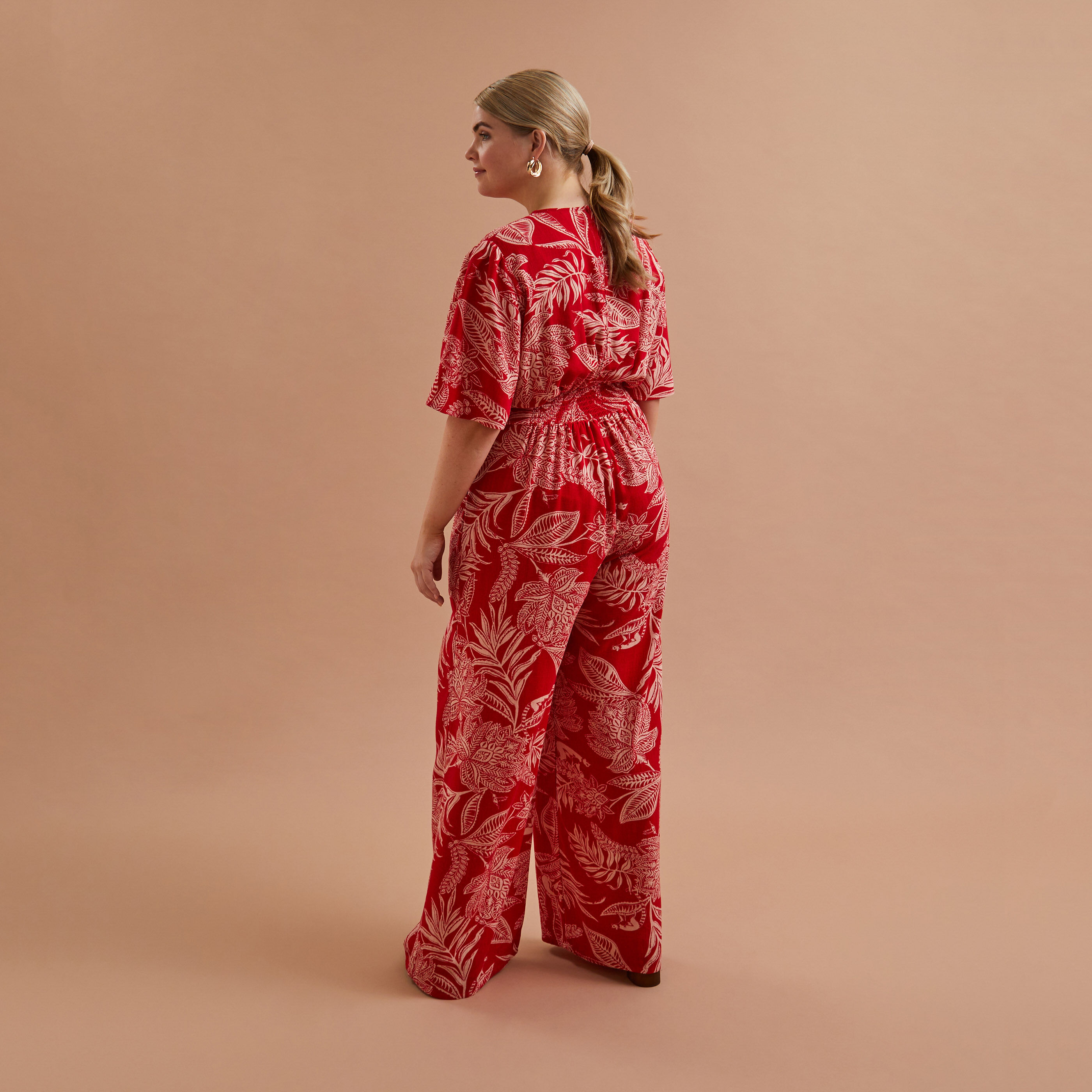 Combinaison imprim&eacute;e femme