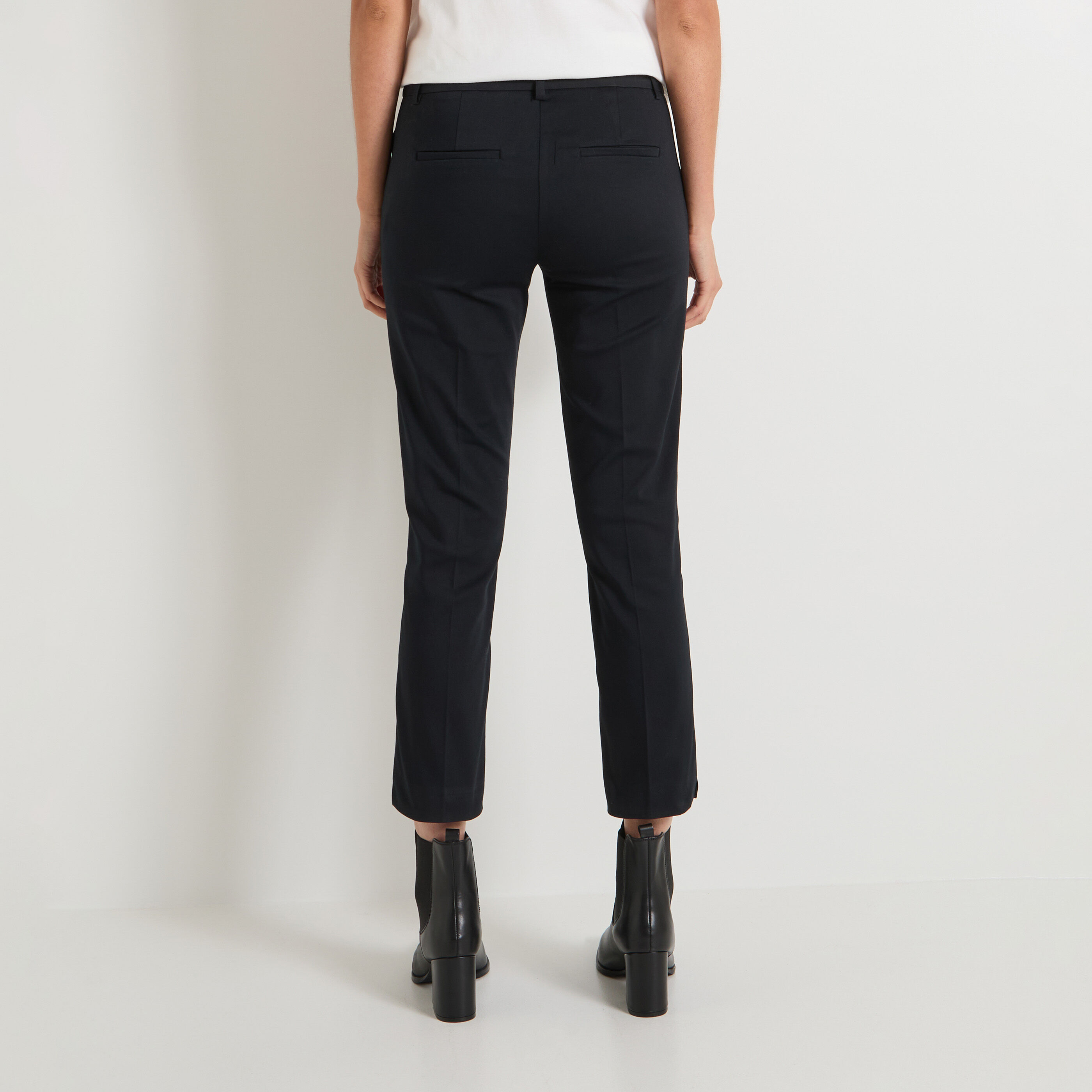 Pantalon cigarette femme