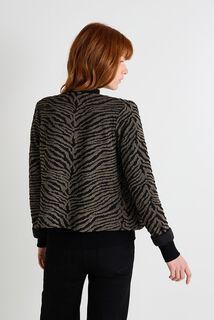 Veste col rond femme