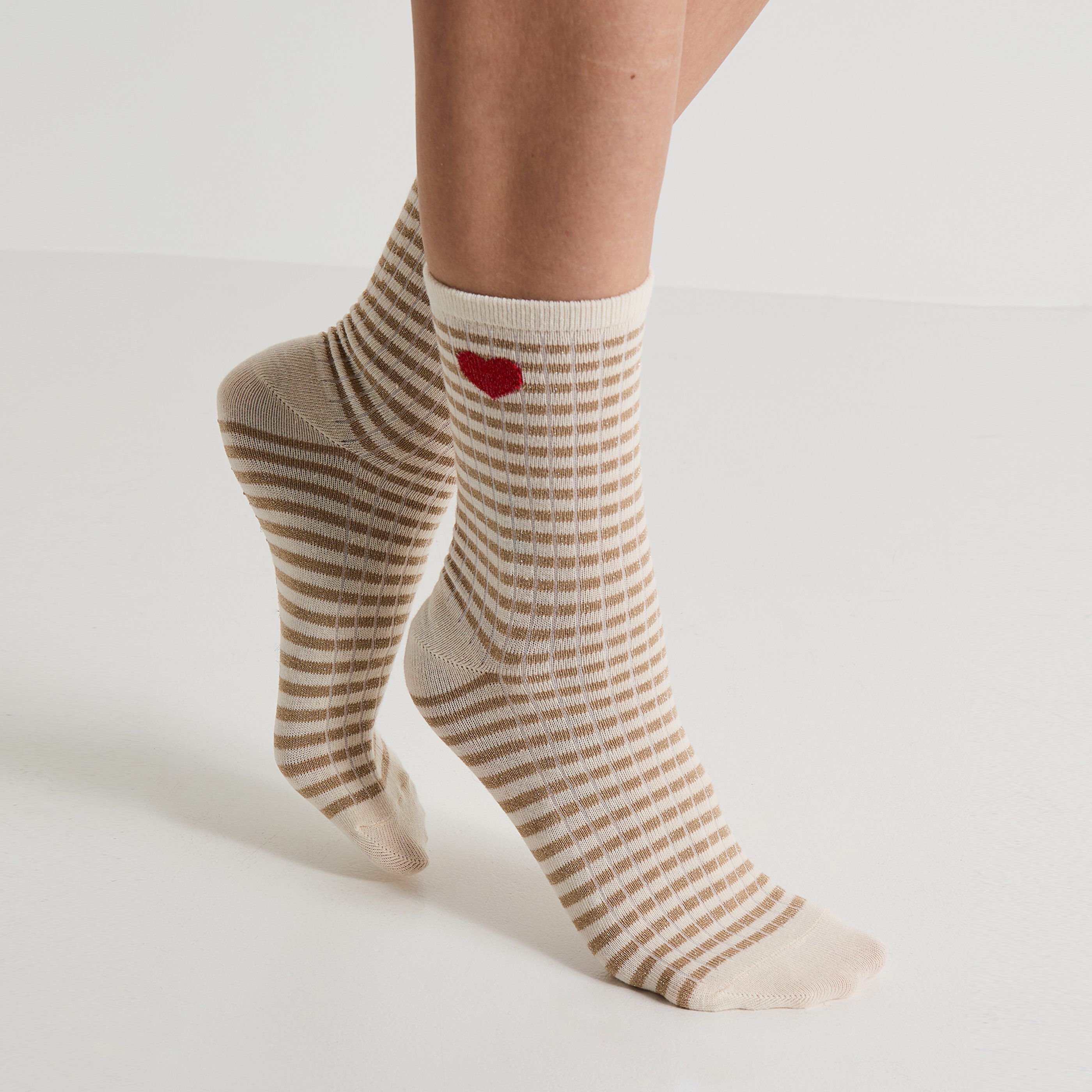 Lot de 2 paires de chaussettes femme