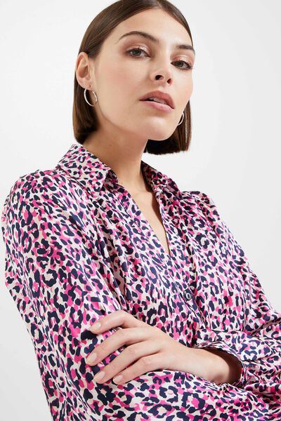 Blouse satinée femme