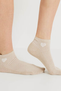 Lot de 2 paires de socquettes femme