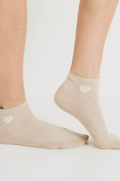 Lot de 2 paires de socquettes femme