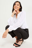 Pantalon cigarette femme