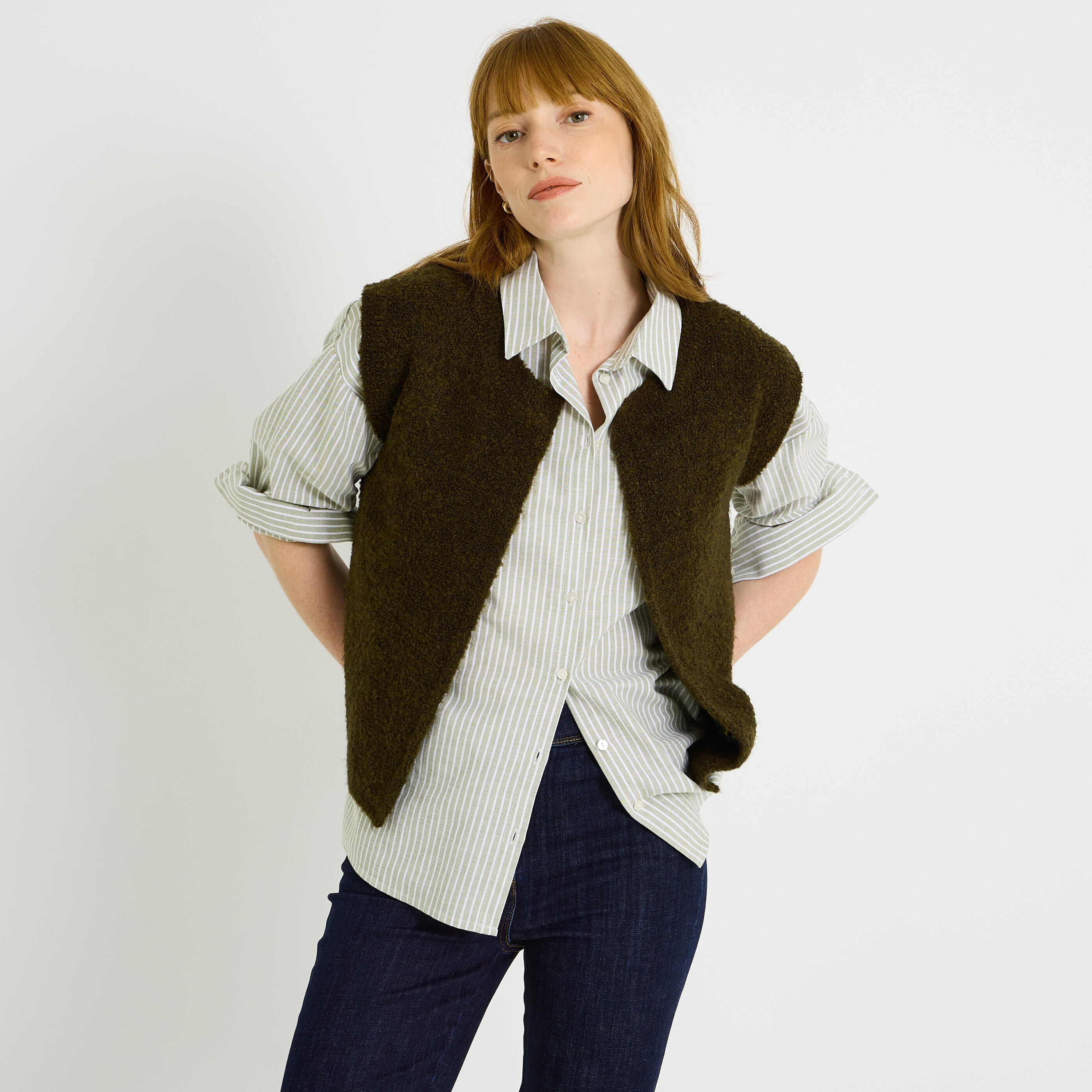 Gilet sans manches femme