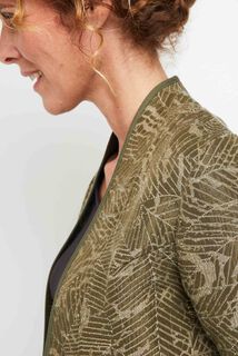 Veste jacquard femme