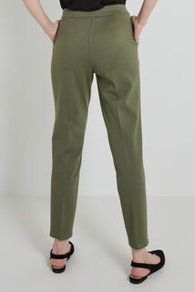 Pantalon cigarette stretch femme