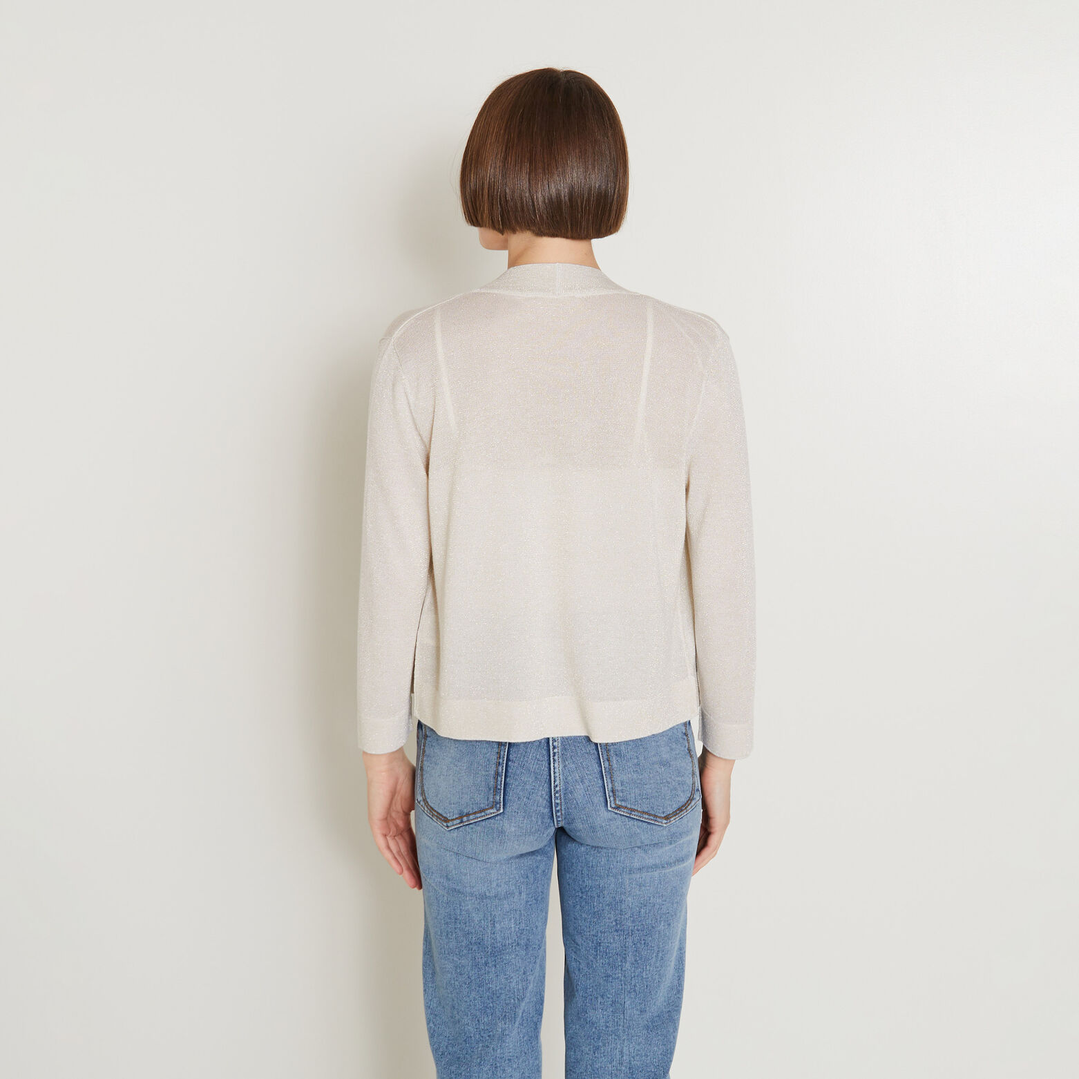 Gilet court femme