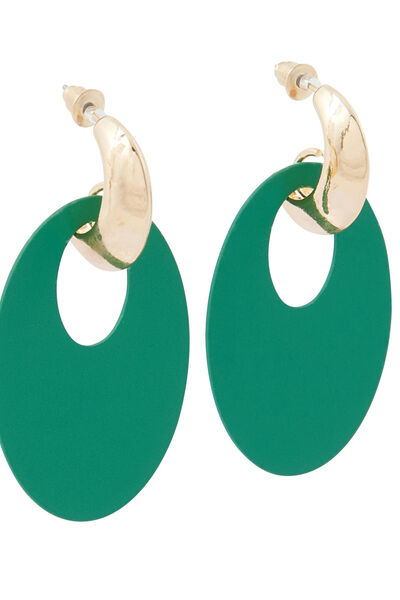Boucles d'oreilles ovales