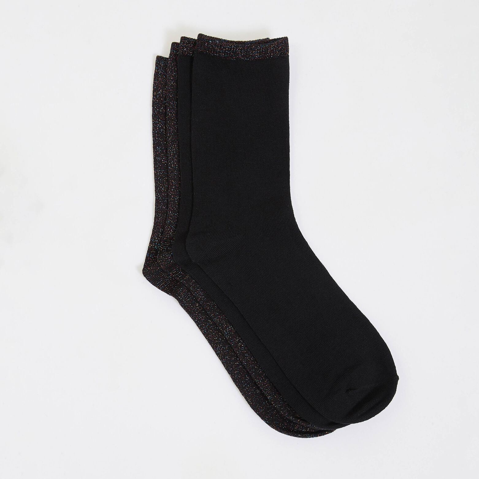 Lot de 2 paires de chaussettes femme