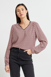 Blouse imprimée femme