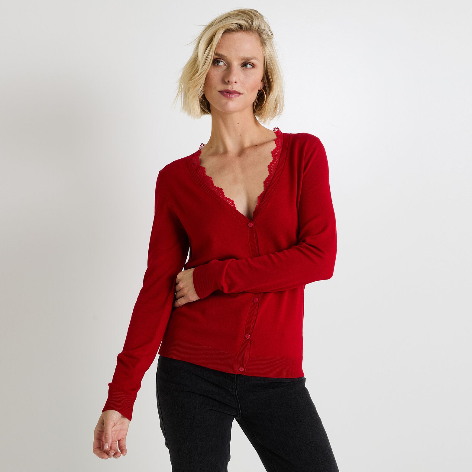 Gilet léger femme ROUGE Graindemalice - Main Image