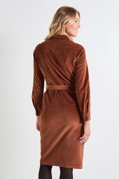 Robe en velours femme