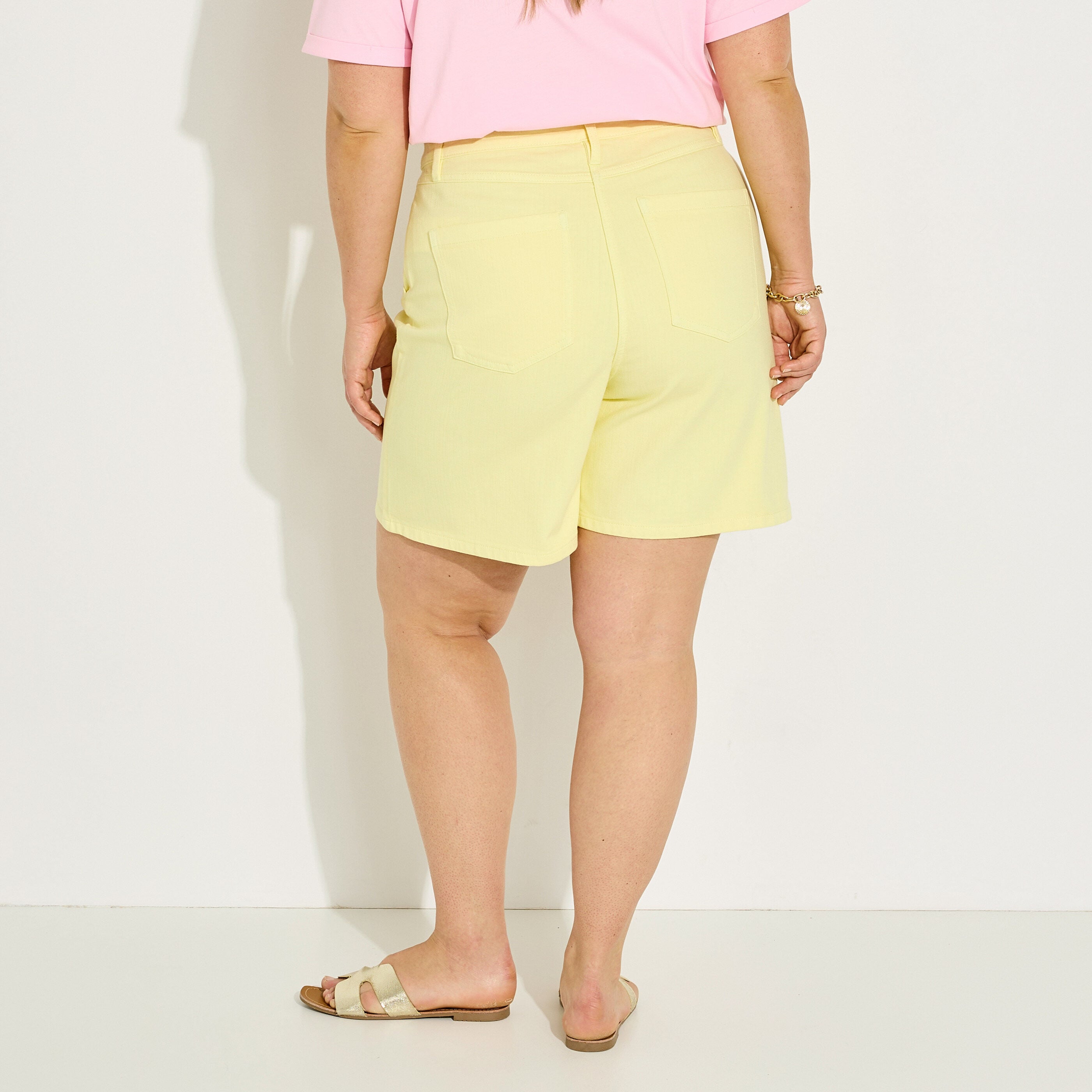 Bermuda en jean femme