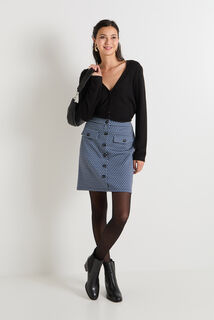 Jupe trapèze femme