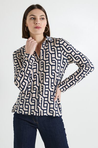 Chemise en maille femme
