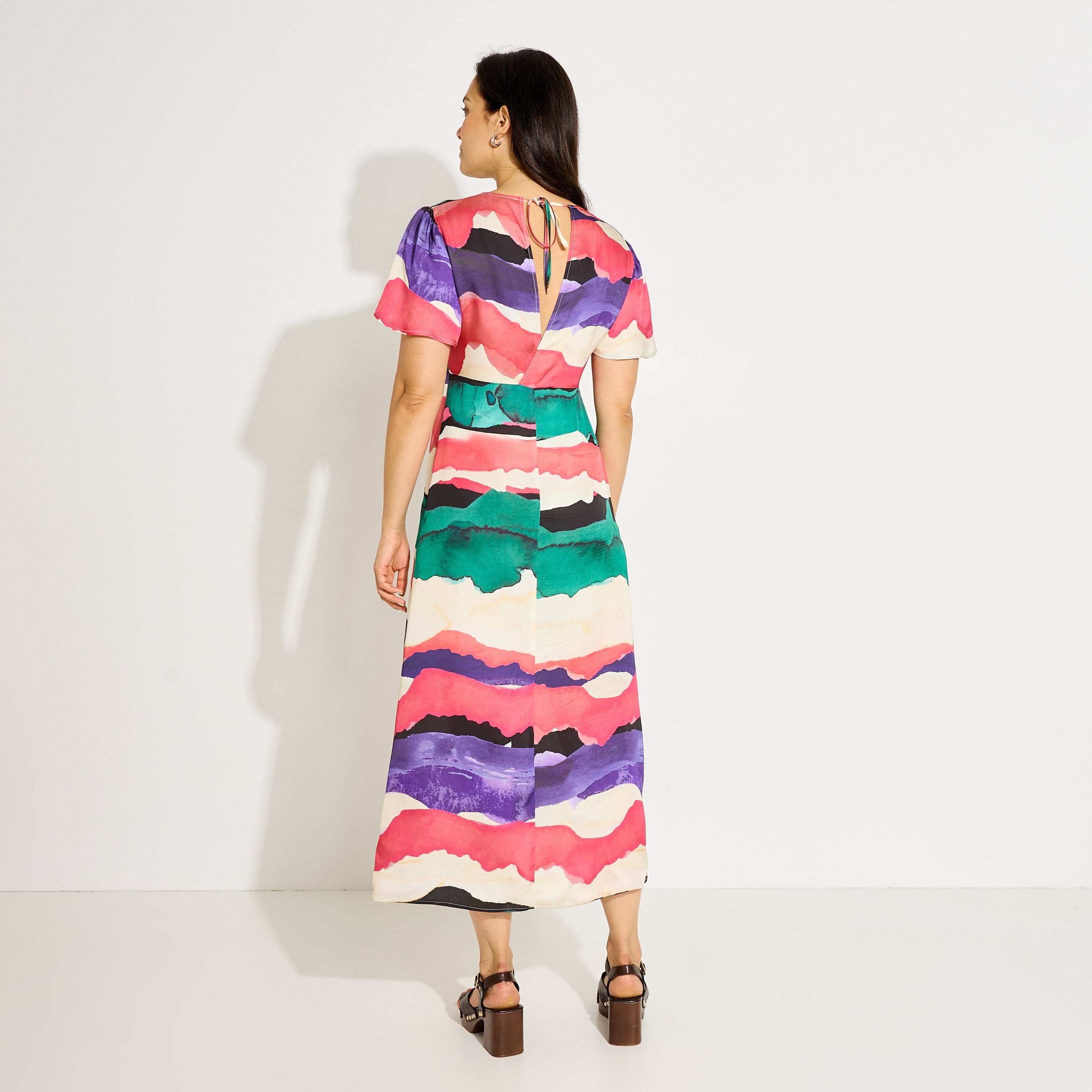 Robe motif abstrait