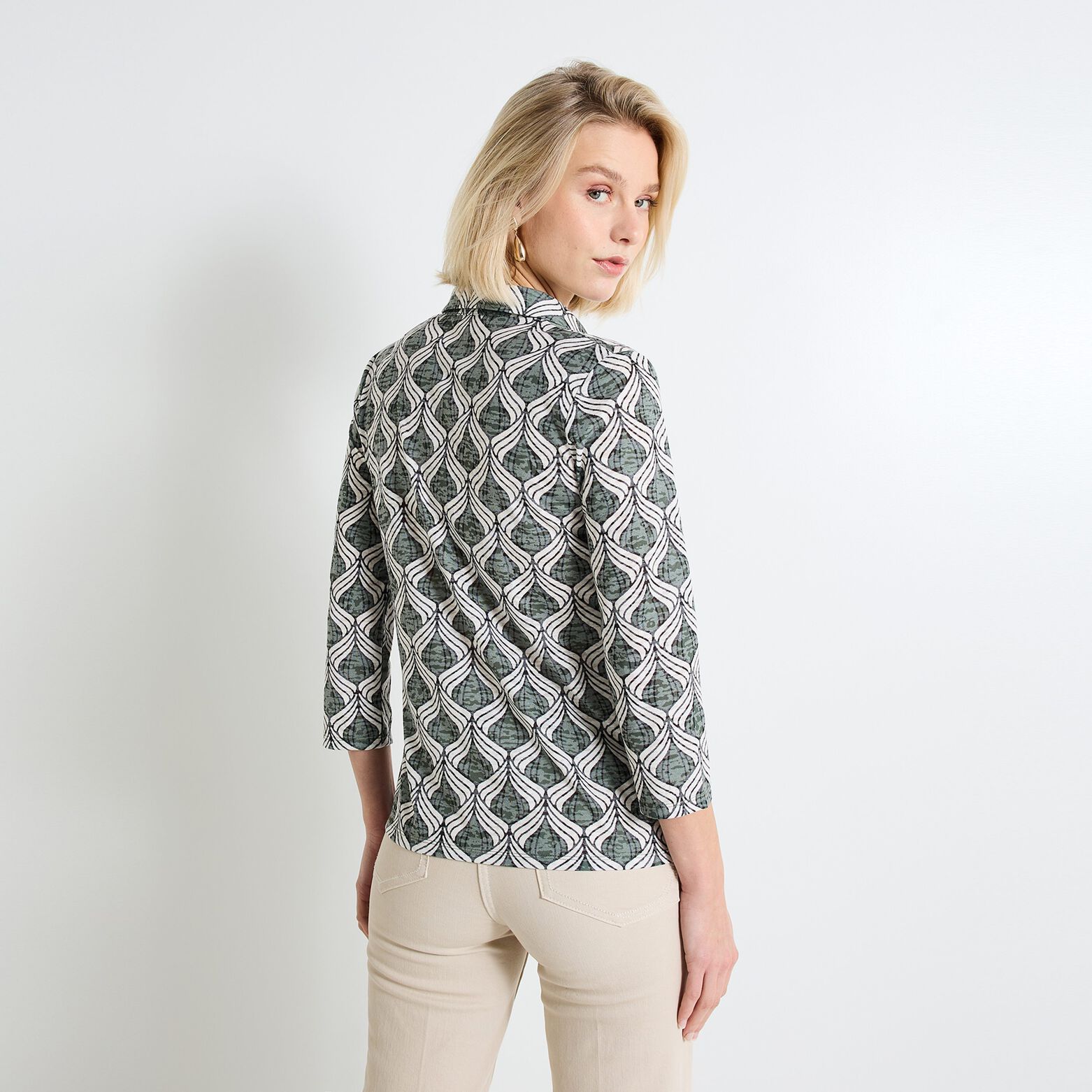 Chemise en maille femme
