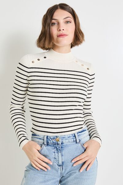Pull manches longues femme