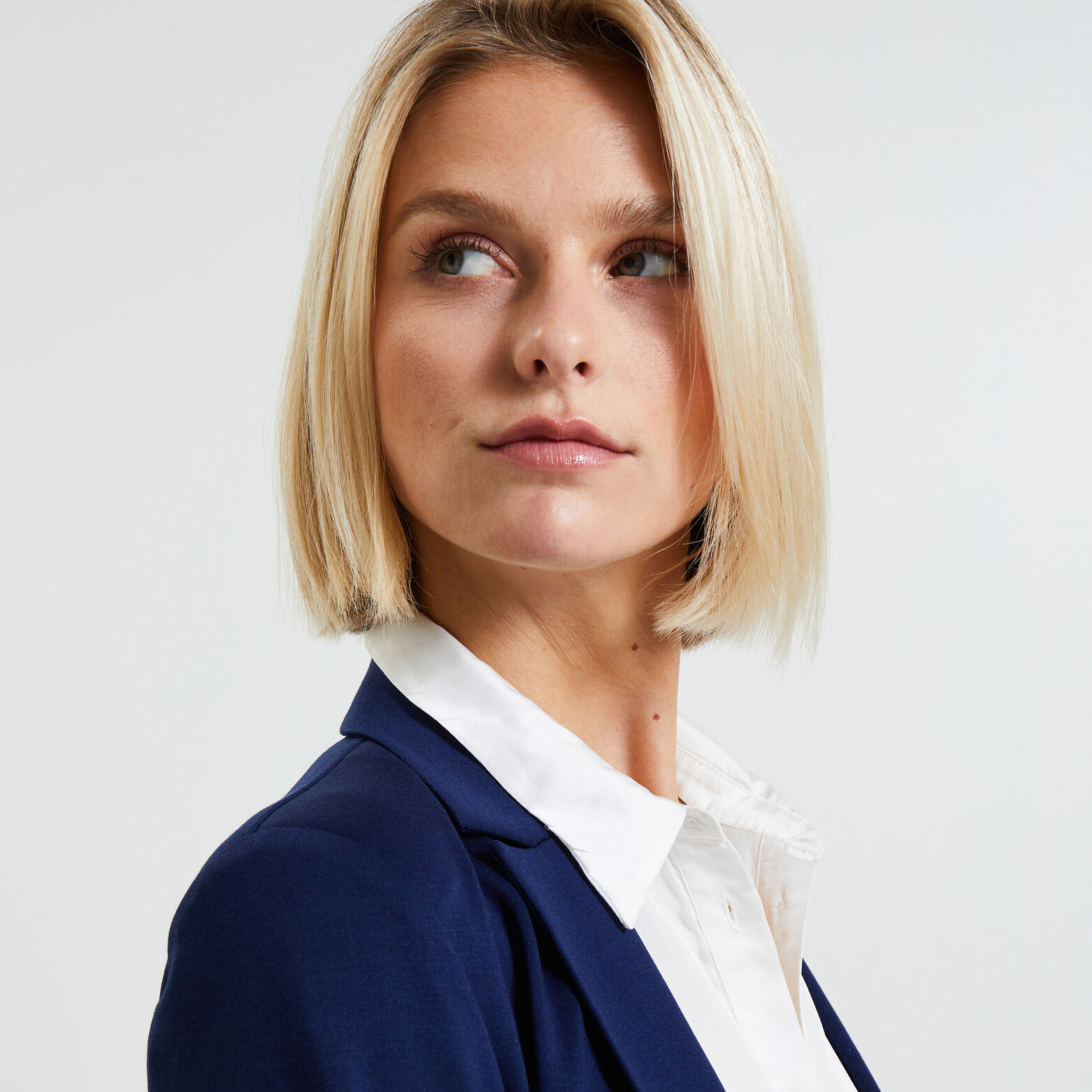 Veste tailleur en maille femme