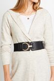 Ceinture large élastique femme