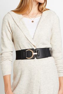 Ceinture large élastique femme