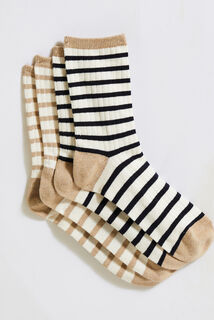 Lot de 2 paires de chaussettes femme