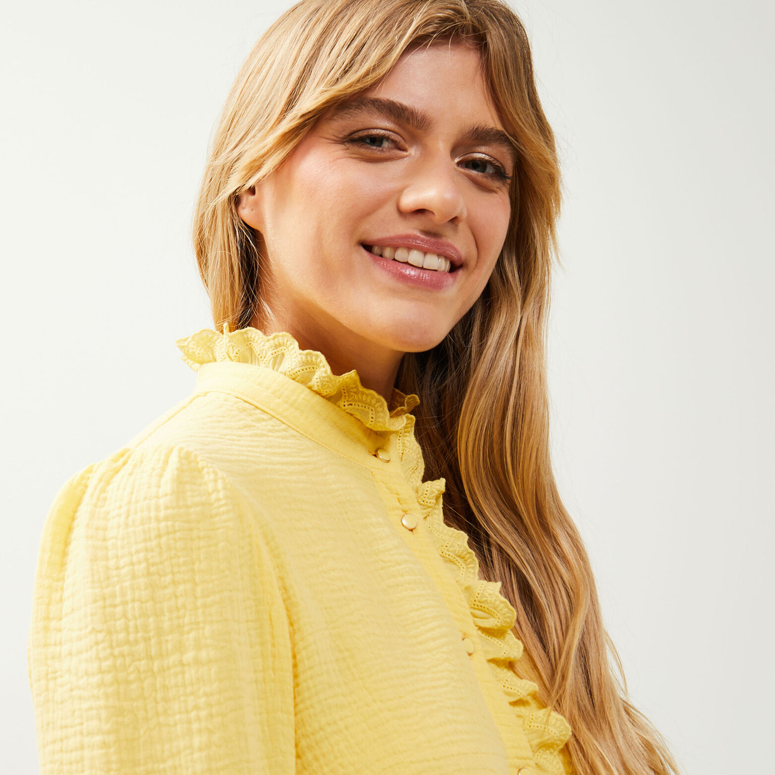 Chemise gaze de coton femme
