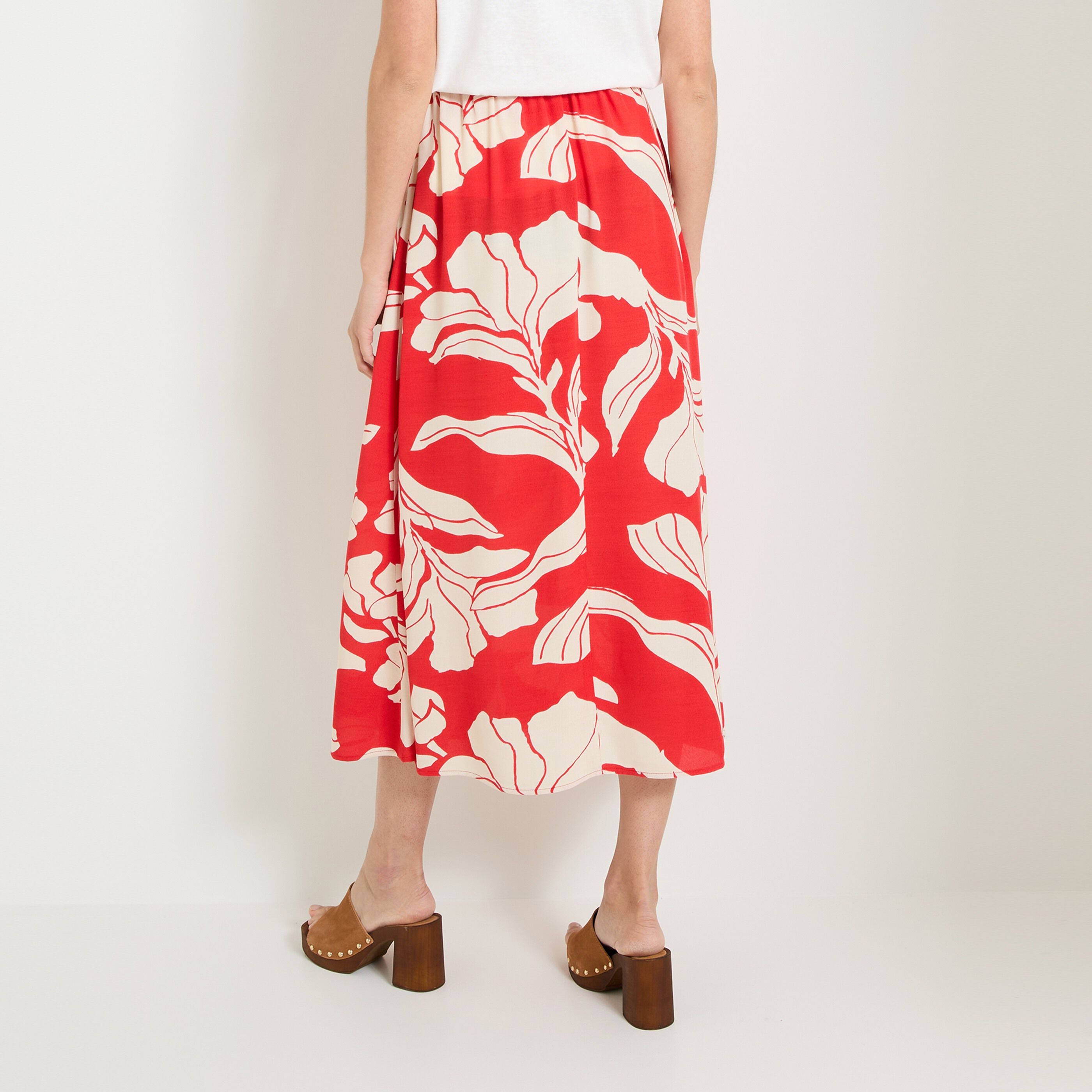 Jupe imprim&eacute;e femme