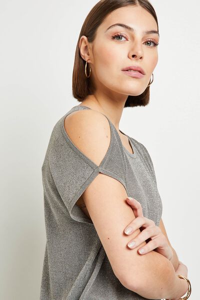 Pull sans manches femme