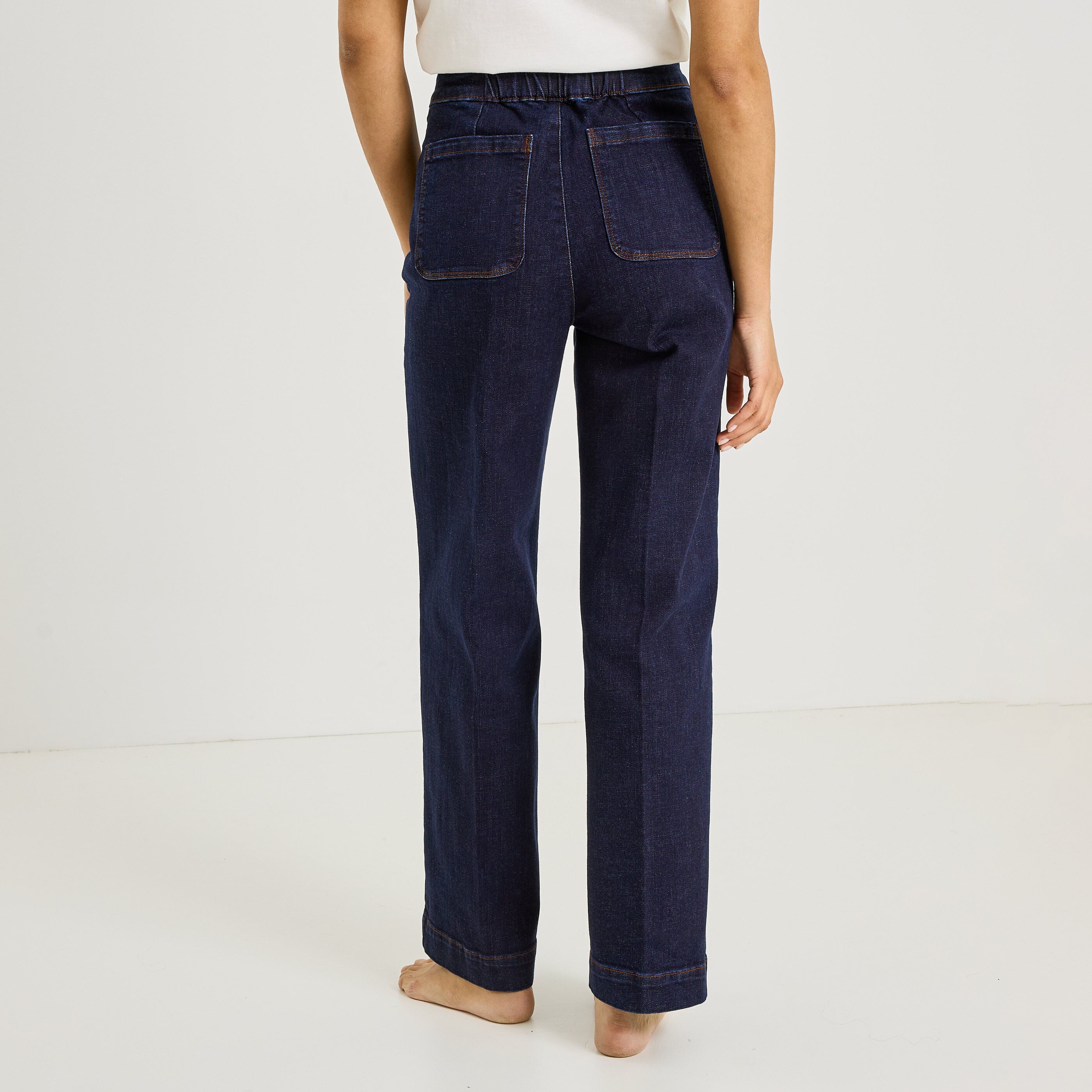 Jean flare pont TPOMPON TALL F02 femme