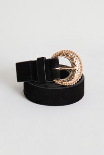 Ceinture croûte de cuir femme