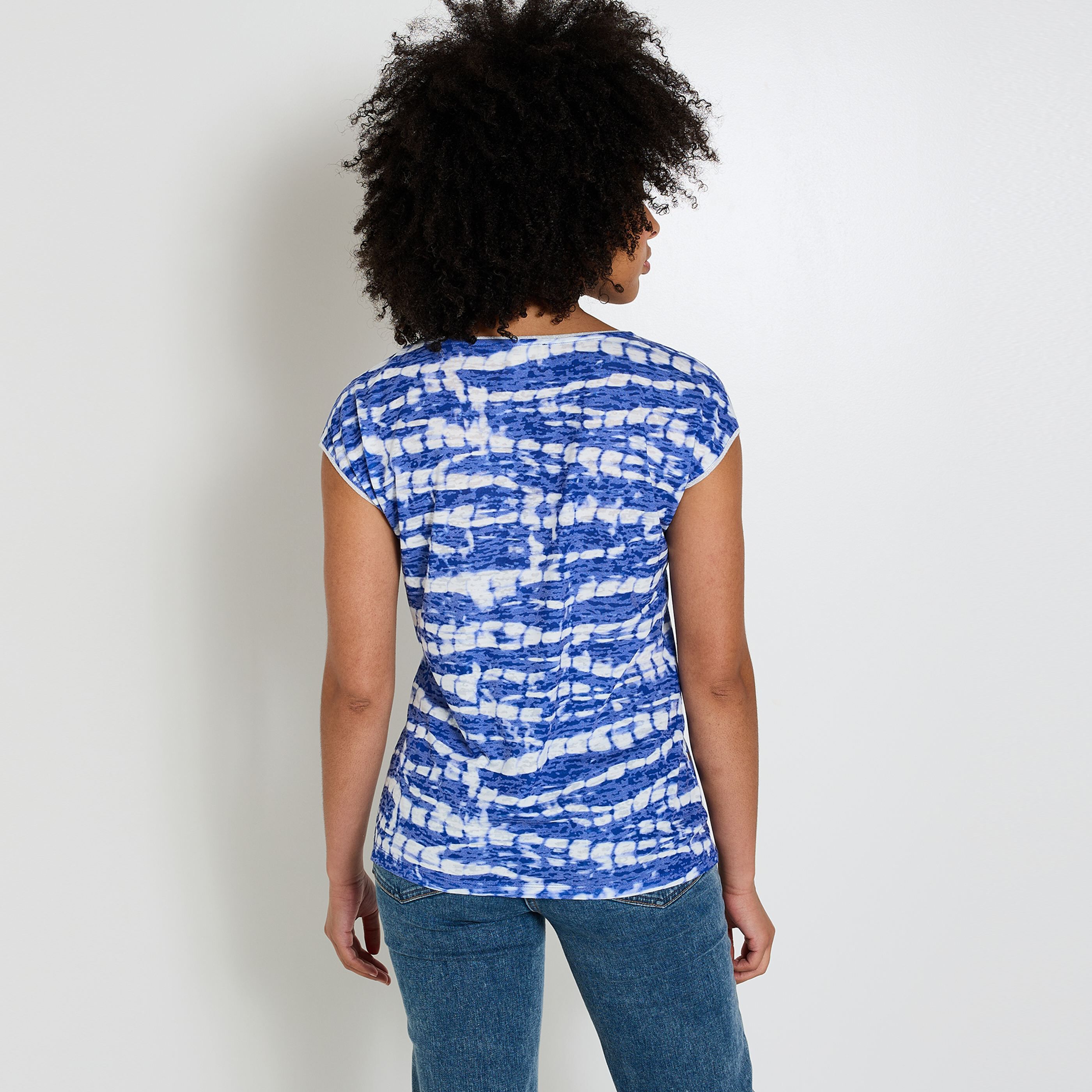 Tshirt imprim&eacute; femme