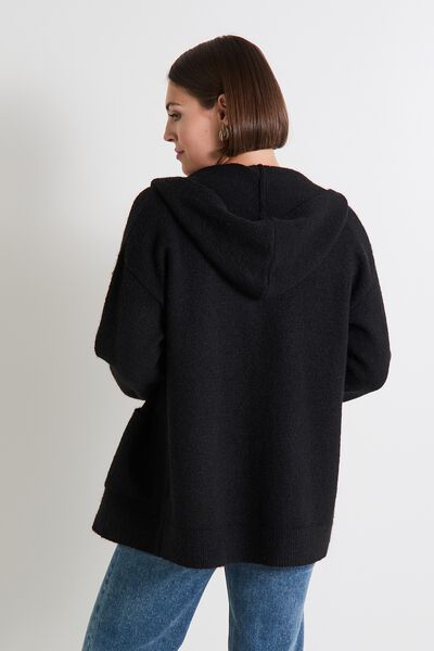 Gilet à capuche femme
