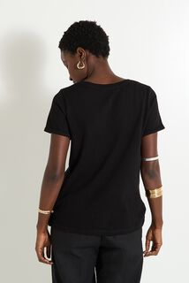 T-shirt col rond femme