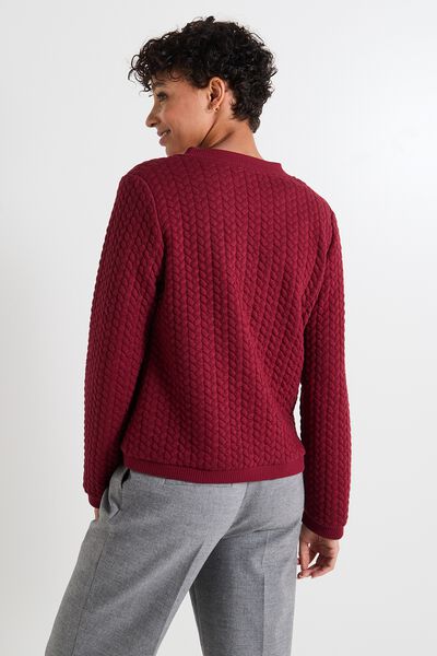 Bombers maille femme