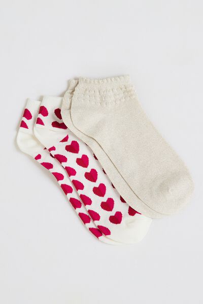 Lot de 2 paires de chaussettes femme